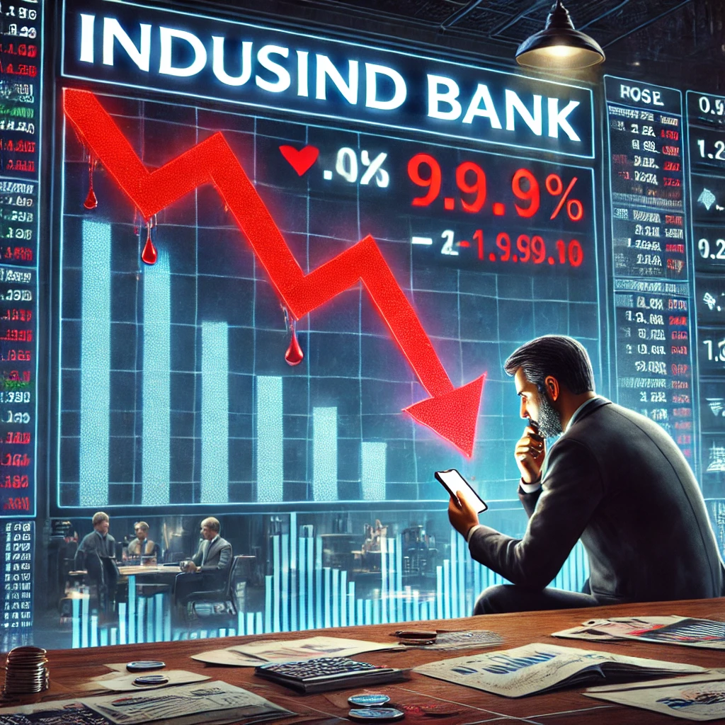 IndusInd Bank क्यों गिरा